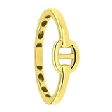 Mariner Link Style Ring in 14K Yellow Gold thumbnail 3