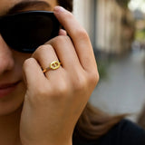 Mariner Link Style Ring in 14K Yellow Gold thumbnail 4