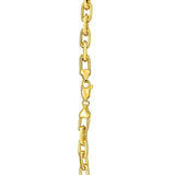 14k Yellow Gold French Cable Link Chain (4.80 mm) thumbnail 4