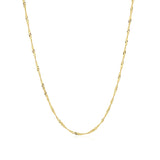 10k Yellow Gold Singapore Chain (1.50 mm) thumbnail 2