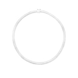 Sterling Silver Rhodium Plated Tubogas Fancy Necklace thumbnail 2