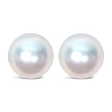 14K Gold Cultured Freshwater Pearl Solitaire Stud Earrings-4 thumbnail 5