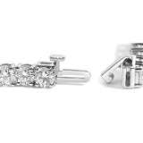 IGI Certified 14K White Gold 11.0 Cttw Lab Grown Diamond Tennis Bracelet-2 thumbnail 3