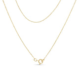 14K Yellow Gold Plated .925 Sterling Silver 1/4 Cttw Round and Baguette-Cut Diamond Composite Heart 18