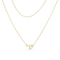 14K Yellow Gold Plated .925 Sterling Silver 1/4 Cttw Round and Baguette-Cut Diamond Composite Heart 18
