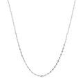 925 sterling silver necklace with marquise diamond stations