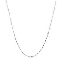 Sterling Silver 3/8 Cttw Diamond Marquise Station Necklace