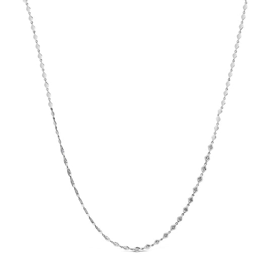 Sterling Silver 3/8 Cttw Diamond Marquise Station Necklace-0