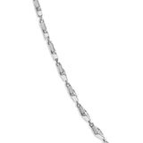 Sterling Silver 3/8 Cttw Diamond Marquise Station Necklace-3 thumbnail 4