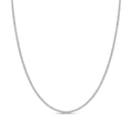 14K White Gold 3.0 Cttw Diamond Tennis Necklace-0