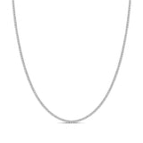14K White Gold 3.0 Cttw Diamond Tennis Necklace-0 thumbnail 1