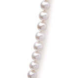 14K Gold 8.0x8.5mm Akoya Pearl Strand Necklace-2 thumbnail 3