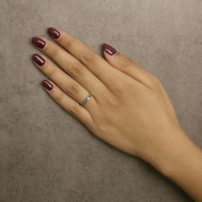 .925 Sterling Silver Diamond Accent 