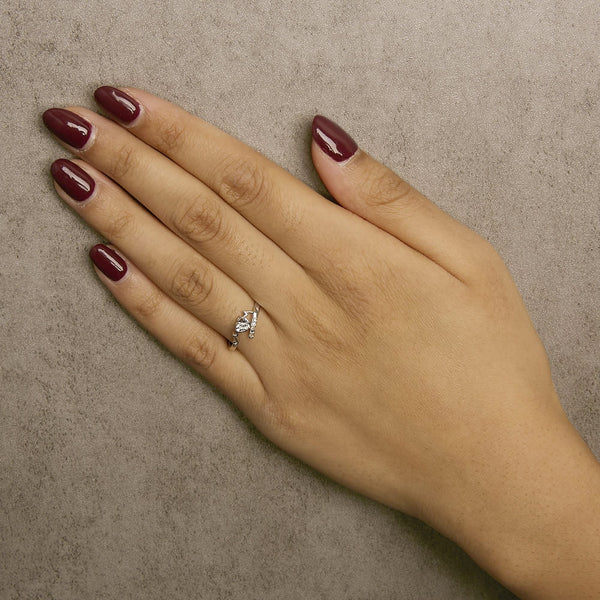 .925 Sterling Silver Diamond Accent 