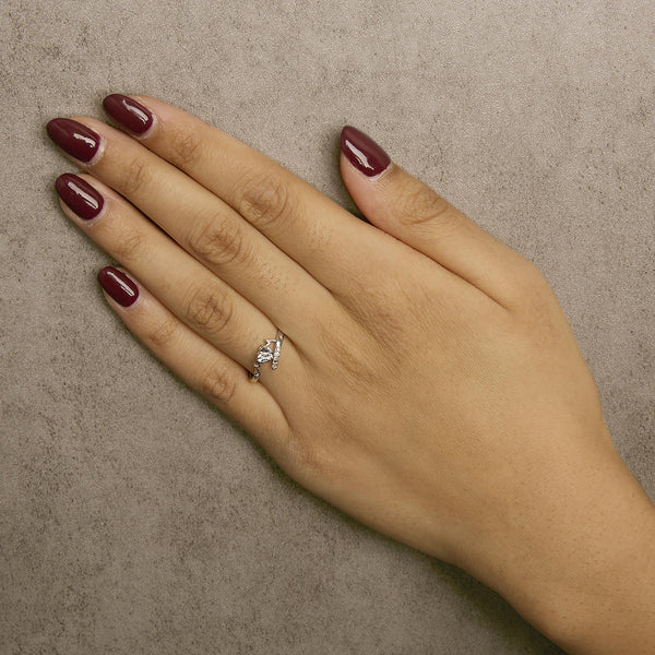 .925 Sterling Silver Diamond Accent 