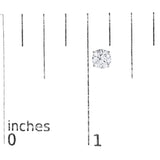 14K White Gold 1 1/10 Cttw Round Diamond Solitaire Stud Earrings-4 thumbnail 5