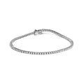 14K White Gold Classic 1 1/2 Cttw Diamond Tennis Bracelet-0