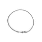 14K White Gold Classic 1 1/2 Cttw Diamond Tennis Bracelet-3 thumbnail 4