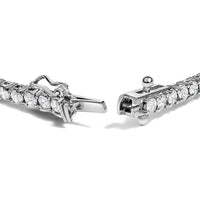 14K White Gold 3.00 Ctw Diamond Classic Standard 4 Prong Set Tennis Bracelet