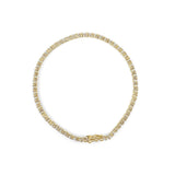 14K Yellow Gold Classic 5.00 Cttw Diamond Tennis Bracelet-3 thumbnail 4