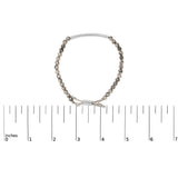 Sterling Silver Jasper Bead Station Bracelet Bolo Clasp-4 thumbnail 5