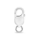 .925 Sterling Silver 1/4 cttw White and Black Diamond Dog Pendant Necklace 18 inch (I-J Color, I2-I3 Clarity)-4 thumbnail 5