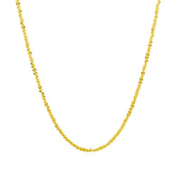10k Yellow Gold Sparkle Chain 1.5mm