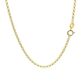 10k Yellow Gold Rolo Chain 1.9mm thumbnail 3
