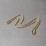 3.0mm 14k Yellow Gold Forsantina Lite Cable Link Chain thumbnail 6