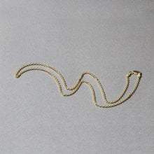 Load image into Gallery viewer, 14k Yellow Gold Forsantina Lite Cable Link Chain 1.9mm