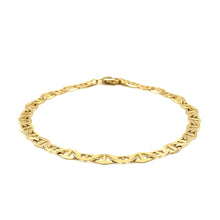 Load image into Gallery viewer, 5.5mm 14k Yellow Gold Mariner Link Bracelet