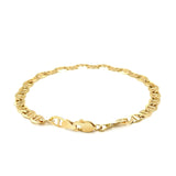 5.5mm 14k Yellow Gold Mariner Link Bracelet thumbnail 3