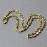 4.5mm 14k Yellow Gold Anchor Chain thumbnail 6