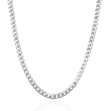 Load image into Gallery viewer, 4.4mm 14k White Gold Solid Miami Cuban Chain