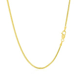 14k Yellow Gold Franco Chain 1.2mm thumbnail 4