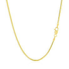 Load image into Gallery viewer, 14k Yellow Gold Franco Chain 1.2mm