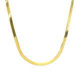 3.0mm 14k Yellow Gold Super Flex Herringbone Chain thumbnail 3