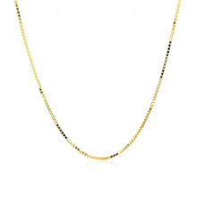 Load image into Gallery viewer, 10k Yellow Gold Classic Box Chain 1.0mm