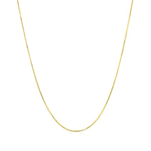Load image into Gallery viewer, 14k Yellow Gold Round Snake Chain 0.7mm