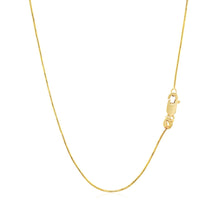 Load image into Gallery viewer, 14k Yellow Gold Round Snake Chain 0.7mm