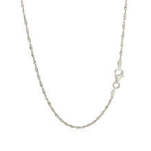 Load image into Gallery viewer, Sterling Silver 1.6mm Singapore Style Chain