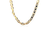5.5mm 10k Yellow Gold Mariner Link Chain thumbnail 3