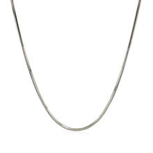 Load image into Gallery viewer, Sterling Silver 1.2mm Snake Style Chain