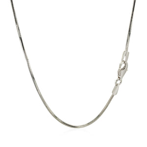 Sterling Silver 1.2mm Snake Style Chain