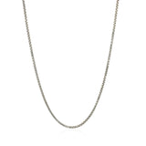 Sterling Silver 1.4mm Adjustable Box Chain thumbnail 3