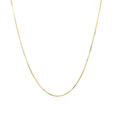 Load image into Gallery viewer, 10k Yellow Gold Classic Box Chain 0.6mm