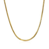 14k Yellow Gold Franco Chain 1.8mm thumbnail 3
