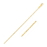14k Yellow Gold Lumina Pendant Chain 0.9mm thumbnail 2