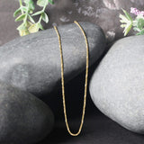 14k Yellow Gold Lumina Pendant Chain 0.9mm thumbnail 3