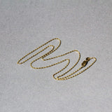 14k Yellow Gold Lumina Pendant Chain 0.9mm thumbnail 4